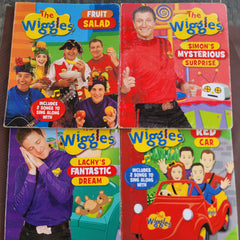 The wiggles book x 4