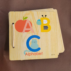Wooden Book, abc