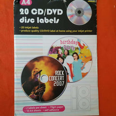DVD label refills - Toy Chest Pakistan