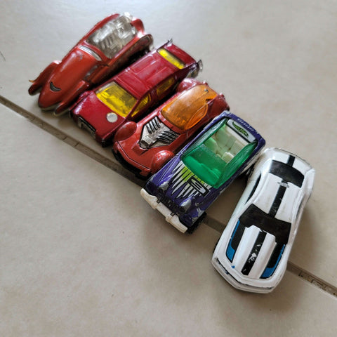 Hotwheel sized cars set of 5