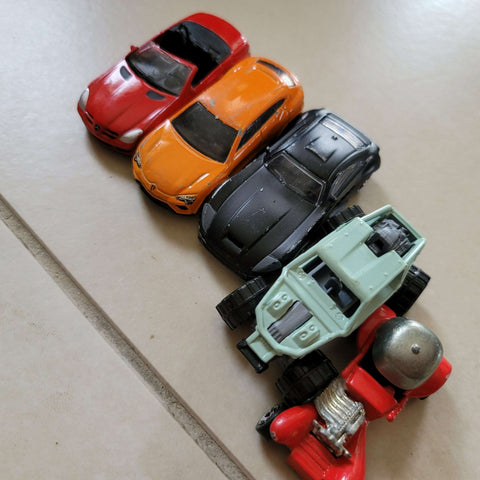Hotwheel sized cars set of 5
