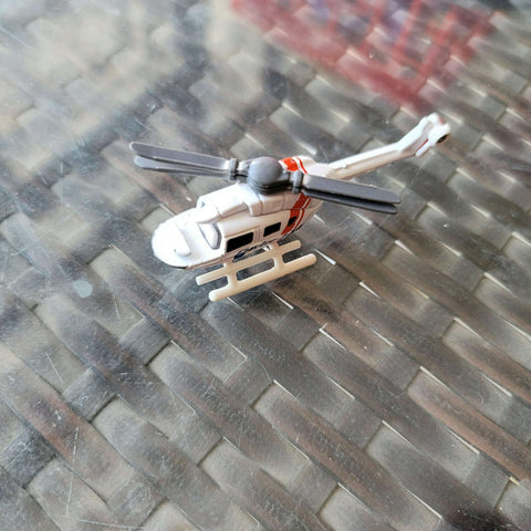 mini helicopter, metal