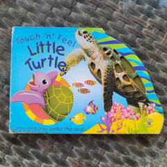 Book: Touch N Feel Little turtle - Toy Chest Pakistan