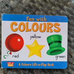 Book: Lift the Flap Colours - Toy Chest Pakistan