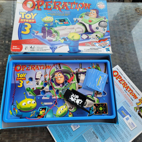 Toy Story Operation set (9 pieces instead of 12)