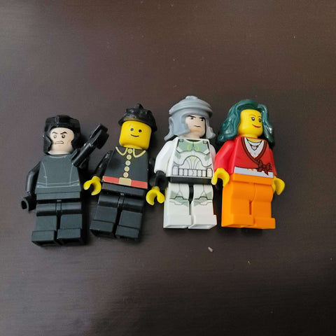 Lego figures set of 4