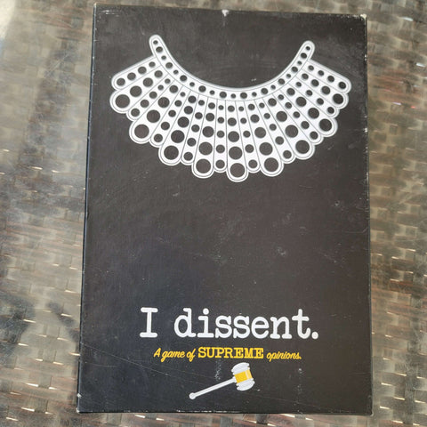 I Dissent