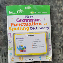 First Grammar, Punctuation, Spelling Dictionary - Toy Chest Pakistan