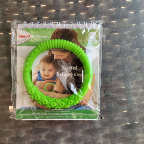 Teether ring, new