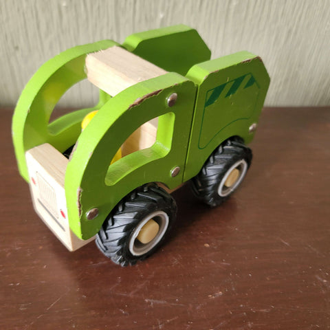 Wooden Recycle Truck