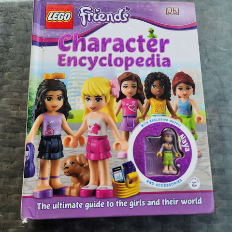 Lego friends book with 1figure