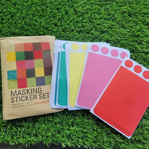 Masking Sticker Set