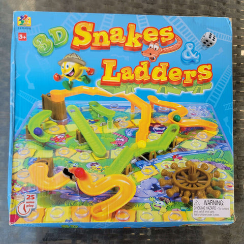 Snakes and ladders 3d set