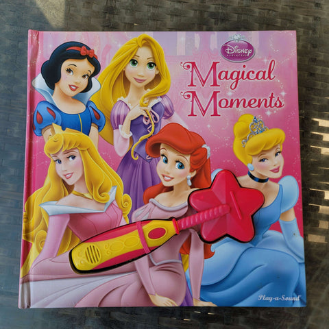 Princess magical moments play a sound book