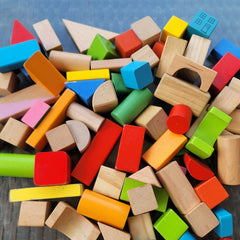 70 pc wooden blocks set - Toy Chest Pakistan