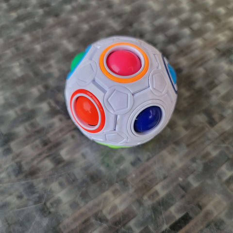 Rainbow Puzzle Ball