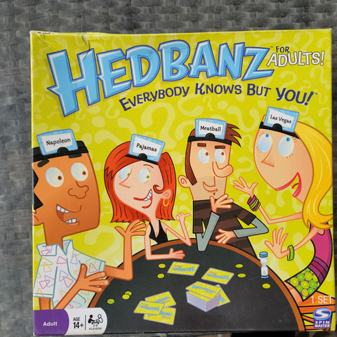 Hedbanz For Adults without sand timer