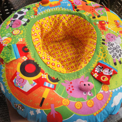 Inflable baby situp cushion