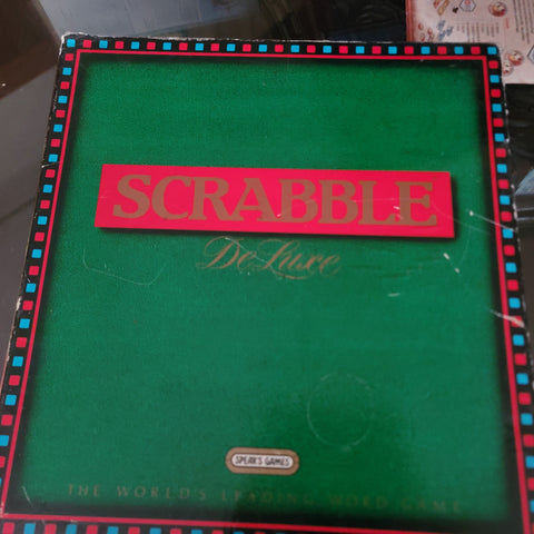 Scrabble Deluxe edition