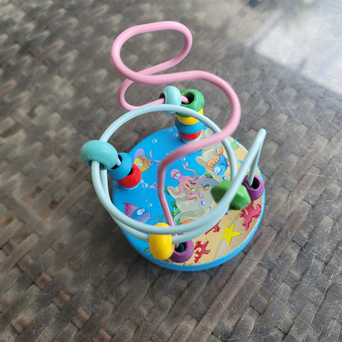 Small Wooden Bead Frame