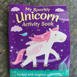 My Sparkly unicorn activity book