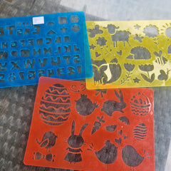 Stencils x 3 - Toy Chest Pakistan