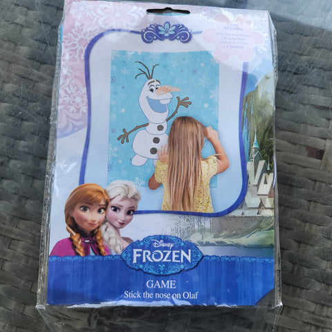 Stick the nose on olaf