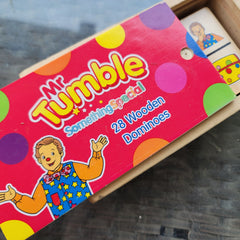 Mr tumble wooden dominoes