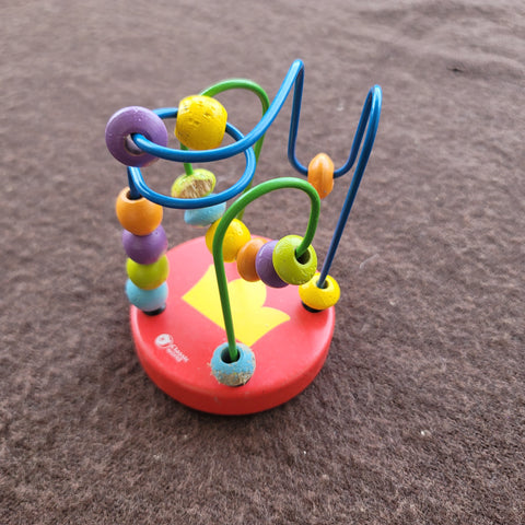 small wooden beadframe