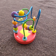 small wooden beadframe