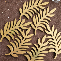 wooden leaves