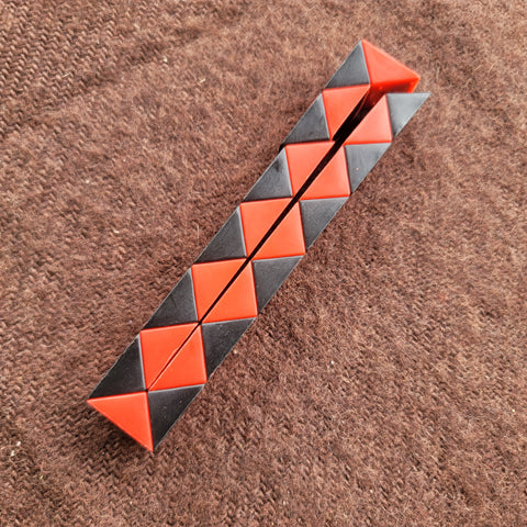 snake, red and black