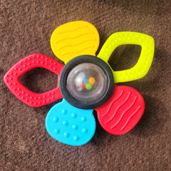 flower rattle toy