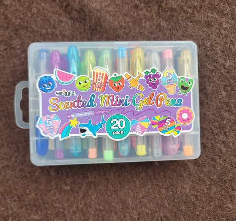 scented mini gel pens