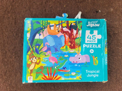 Tropical jungle 45 pc jigsaw