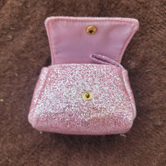 pink coin pouch