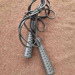 skip rope, black