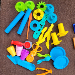 Playdough assorted tools