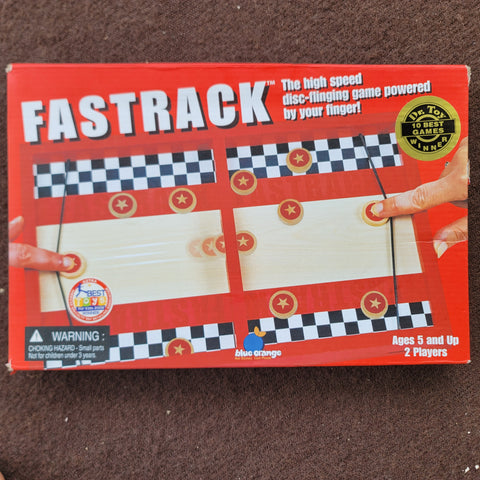 fast track game.has 8 discs not 10