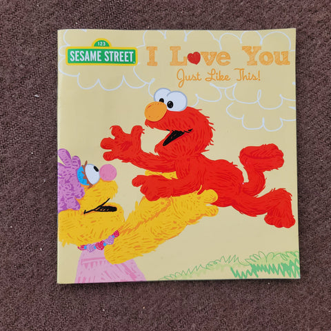 Book: Sesame Street, I Love You