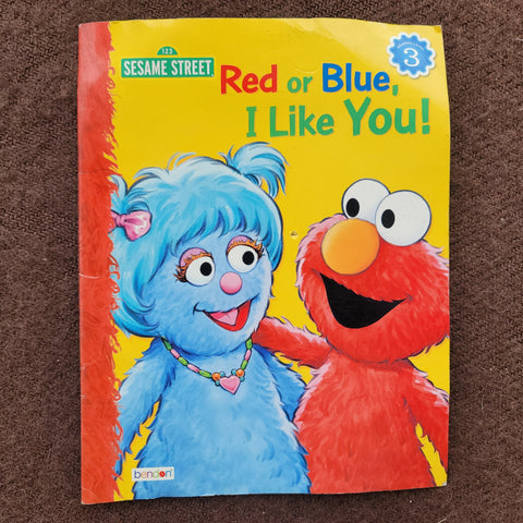 Book: Sesame Street, I Like You