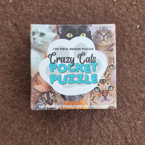 crazy cats pocket puzzle