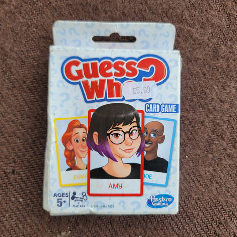 Guess Who Card Game