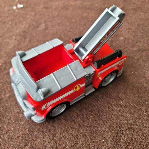 paw patrol red- vehicle