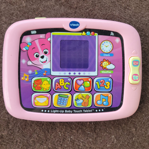 Light up baby touch tabler