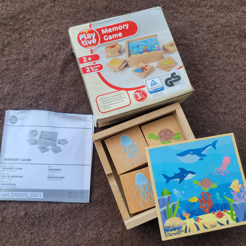 Playtive junior memory game, underwater animals