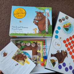 gruffalo match and memory  board game, 1 counter replaced