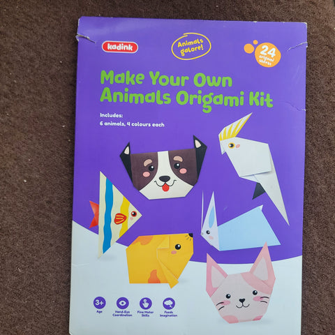 19 origami animal kit