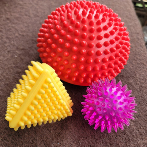 sensory balls, set of 3