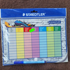 staedler wipe clean timetable new